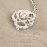 CHANEL　シャネル　カメリア コレクション ネックレス　ミディアム