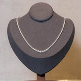 ネックレス K18ＷＧ Ｄ3.00CT
