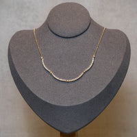 ネックレス K18　D1.00CT