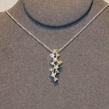 ペンダントトップ K18WG　D1.00CT