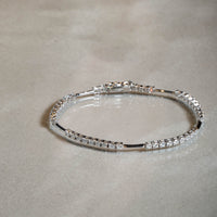 ブレスレット K18WG D3.00CT