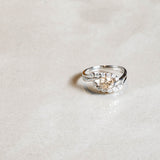 リング Pt900　D1.006CT D0.45CT　15号