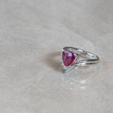 リング PT900　D0.16CT　T2.50CT 13号