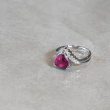 リング PT900　D0.16CT　T2.50CT 13号